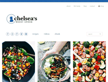 Tablet Screenshot of chelseasmessyapron.com